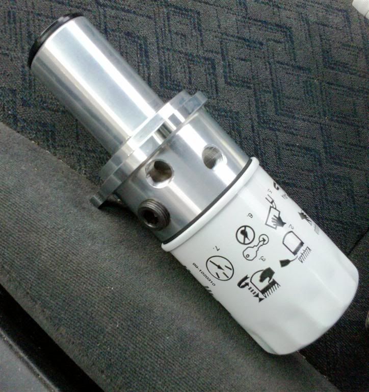 MrRPM Oil Filter Adapter WriteUp CanAm ATV Forum